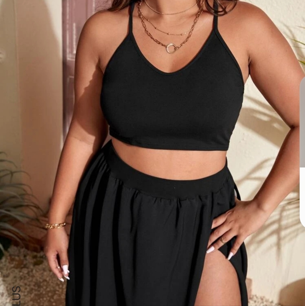 Split Thigh Skirt - image 4